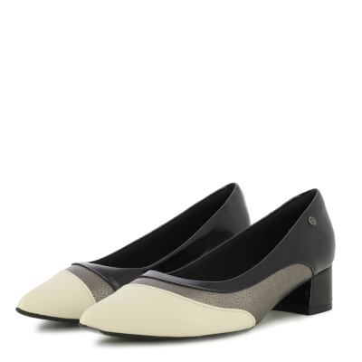 Токчета PICCADILLY - 739090 TACI PRETO/PEWTER/OFF WHITE