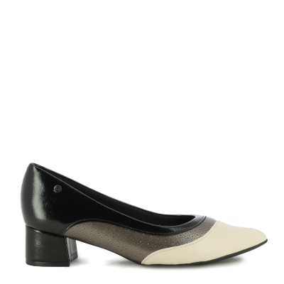 Токчета PICCADILLY - 739090 TACI PRETO/PEWTER/OFF WHITE