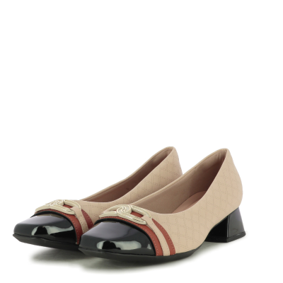 Токчета PICCADILLY - 160106 TATI BRULE/PRETO/OCRE