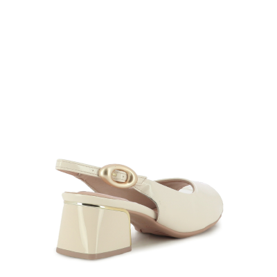 Дамски Сандали На Ток PICCADILLY - 543099 RENEE OFF WHITE