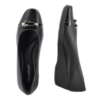 Дамски Обувки На Платформа PICCADILLY - 143245 IVONE PRETO/PRETO