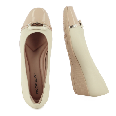 Дамски Обувки На Платформа PICCADILLY - 143245 IVONE OFF WHITE/BRULE