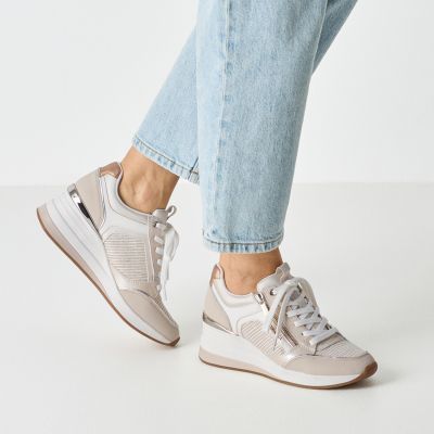 Дамски Сникърс TAMARIS - 1-23703-41-402 BEIGE COMB