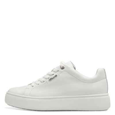 Дамски Сникърс TAMARIS - 1-23736-42-117 WHITE LEATHER