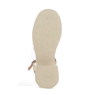 Дамски Сандали На Ток WONDERS - E-7131 FLYTRES PLATINO