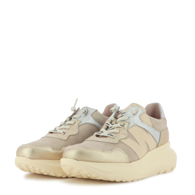 Дамски Сникърс WONDERS - A-4020 ULTRAFLY PLATINO/VANILA