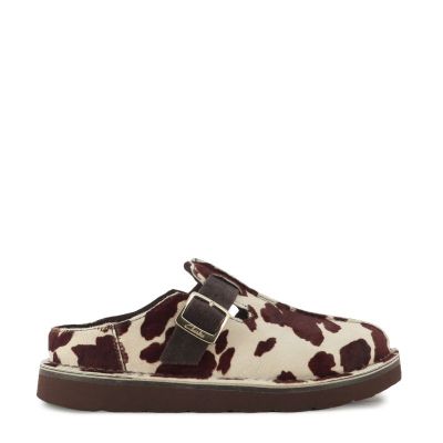 Сабо CLARKS - 26186592 SOLSBURY MULE COW PRINT