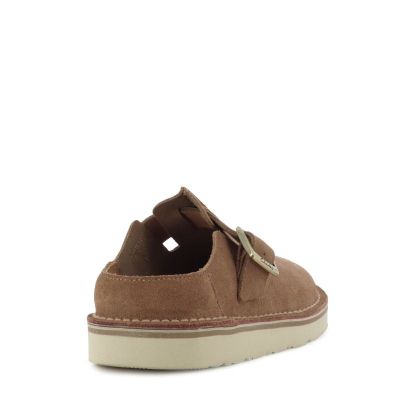 Сабо CLARKS - 26184168 SOLSBURY MULE DARK SAND