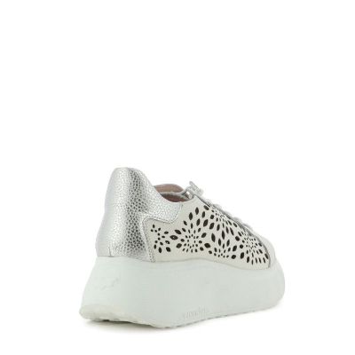 Дамски Сникърс WONDERS - A-3641 ROMA OFF PLATA