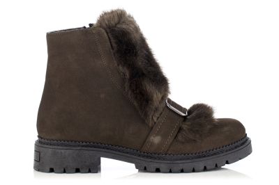 Дамски боти STUDIO CAMPIONE - 107741-1-khakinubuk192