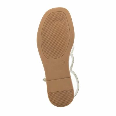 Дамски Равни Сандали ONAKO - 237  ALL MEATLIC SILVER