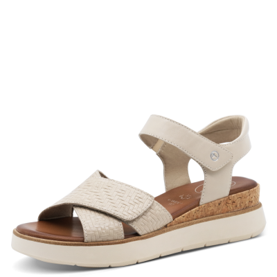 Дамски Сандали На Платформа Tamaris COMFORT - Tamaris COMFORT IVORY