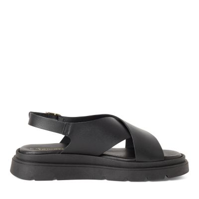 Дамски Равни Сандали TAMARIS - 1-28270-42-003 BLACK LEATHER