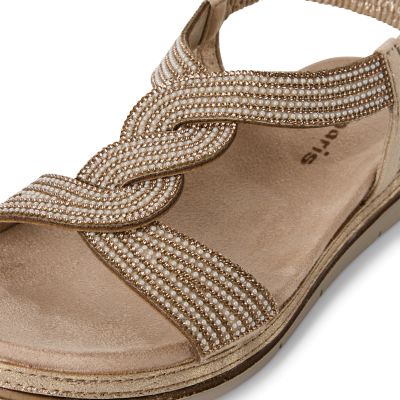 Дамски Равни Сандали TAMARIS - 1-28200-44-964 COPPER COMB