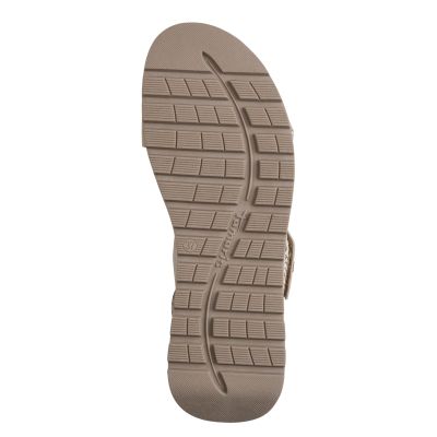 Дамски Сандали На Платформа TAMARIS - 1-28267-44-483 BEIGE SNAKE