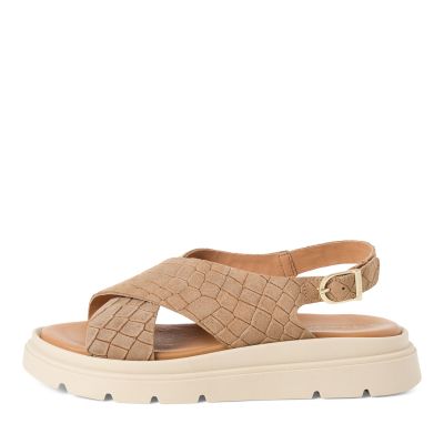 Дамски Равни Сандали TAMARIS - 1-28270-42-380 BROWN STRUCT.