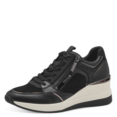 Дамски Сникърс TAMARIS - 1-23703-41-001 BLACK