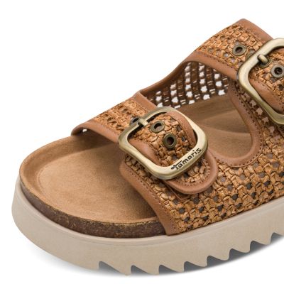 Дамски Чехли Комфорт TAMARIS - 1-27516-46-305 COGNAC