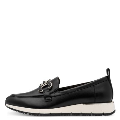 Дамски Лоуфър TAMARIS - 1-24705-46-003 BLACK LEATHER