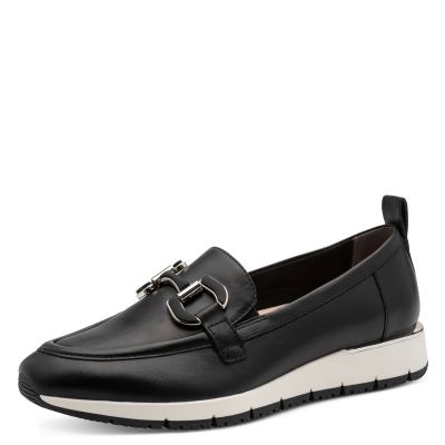 Дамски Лоуфър TAMARIS - 1-24705-46-003 BLACK LEATHER