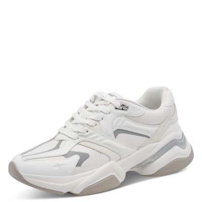 Дамски Сникърс TAMARIS - 1-23882-46-117 WHITE LEATHER