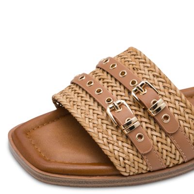 Дамски Равни Чехли TAMARIS - 1-27134-46-310 CAMEL