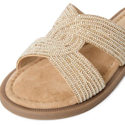 Дамски Равни Чехли TAMARIS - 1-27113-42-930 SAND GLAM