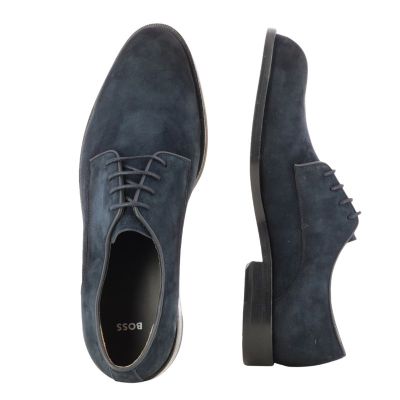Мъжки Офис Обувки BOSS - 50563099 TAYIL-L DERB SDFS DARK BLUE