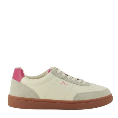 Дамски Сникърс BOSS - 50563385 EVERLYNN TENN PUMF OPEN WHITE