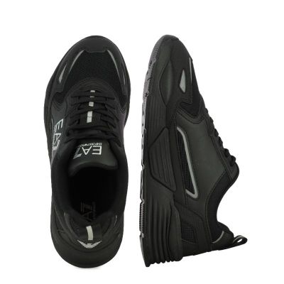 Мъжки Сникърс EA7 EMPORIO ARMANI - 7X000308-MC026 BLACK/SILVER
