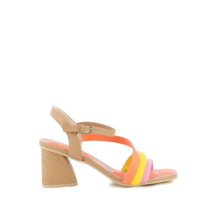 Дамски Сандали На Ток  RAMARIM - 2374402 ROSE/SUN/CORAL/CAQUI