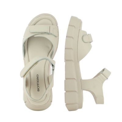 Дамски Сандали На Платформа BOTTERO - 357803 OFF WHITE