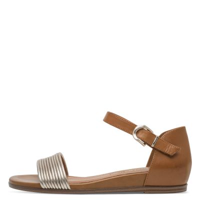 Дамски Равни Сандали TAMARIS - 1-28110-42-392 COGNAC COMB