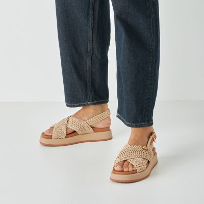 Дамски Сандали На Платформа TAMARIS - 1-28224-46-400 BEIGE