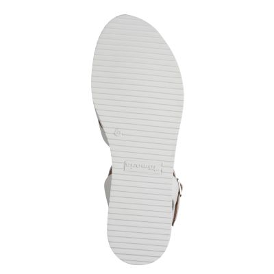 Дамски Сандали На Платформа TAMARIS - 1-28242-46-100 WHITE
