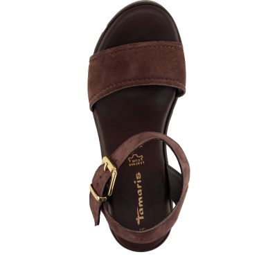 Дамски Сандали На Платформа TAMARIS - 1-28712-42-302 MOCCA NUBUC