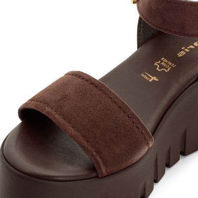 Дамски Сандали На Платформа TAMARIS - 1-28712-42-302 MOCCA NUBUC