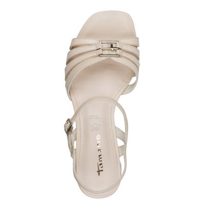 Дамски Сандали На Ток TAMARIS - 1-28229-46-418 IVORY