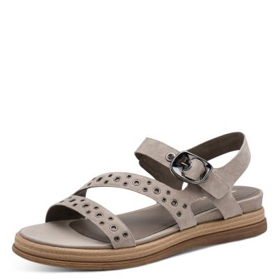 Дамски Равни Сандали TAMARIS - 1-28217-46-341 TAUPE
