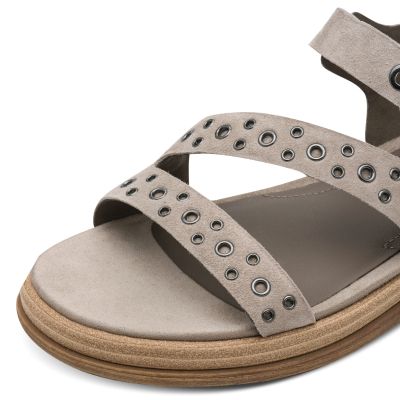 Дамски Равни Сандали TAMARIS - 1-28217-46-341 TAUPE