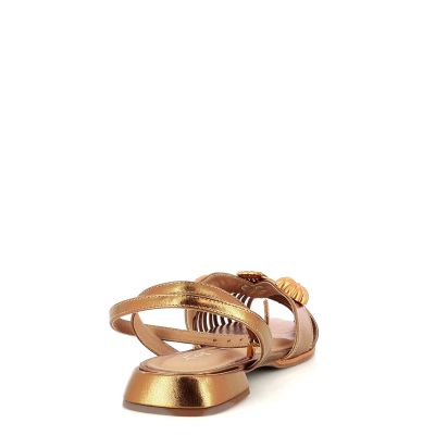 Дамски Равни Сандали FERRUCCI - 2520705 CRISTAL BRONZE
