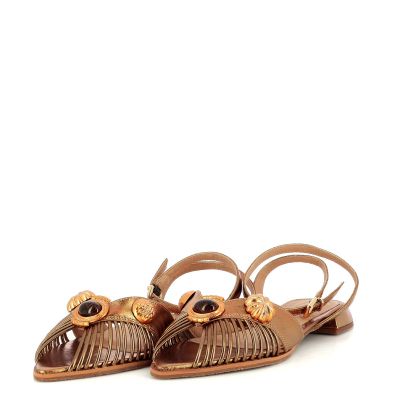Дамски Равни Сандали FERRUCCI - 2520705 CRISTAL BRONZE