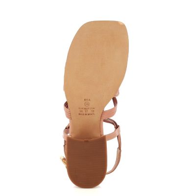 Дамски Сандали На Ток FERRUCCI - 2525402 VACHETA PESSEGO