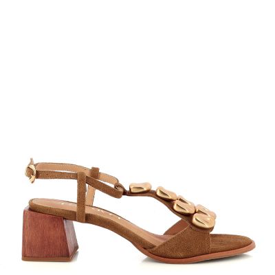 Дамски Сандали На Ток FERRUCCI - 2528304 CAMURCA MEL