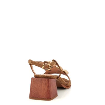 Дамски Сандали На Ток FERRUCCI - 2528304 CAMURCA MEL