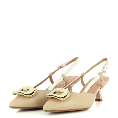Токчета DONNA SERENA - 436073DP GINA BEIGE/BIANCO