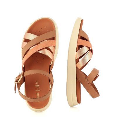 Дамски Равни Сандали  GEOX - D35PAB D XAND 2S BEIGE/PEACH