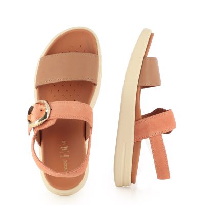 Дамски Равни Сандали  GEOX - D65PAA D XAND 2S PEACH/BEIGE