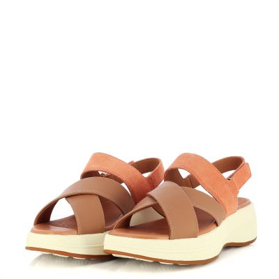Дамски Сандали На Платформа GEOX - D650VC D SPHERICA ECUB PEACH/BEIGE